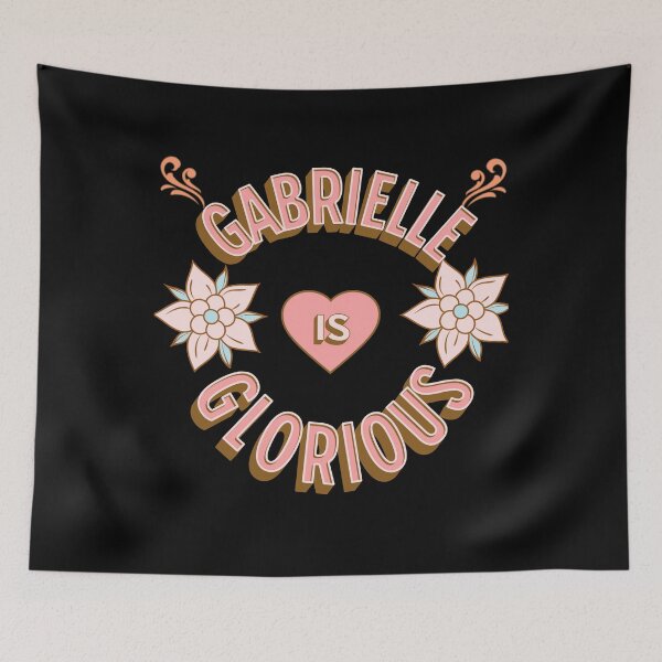 Item preview, Gabrielle is Glorious - First Names - Birthday Gifts - Alliteration Fans designed and sold by epicthoughts.