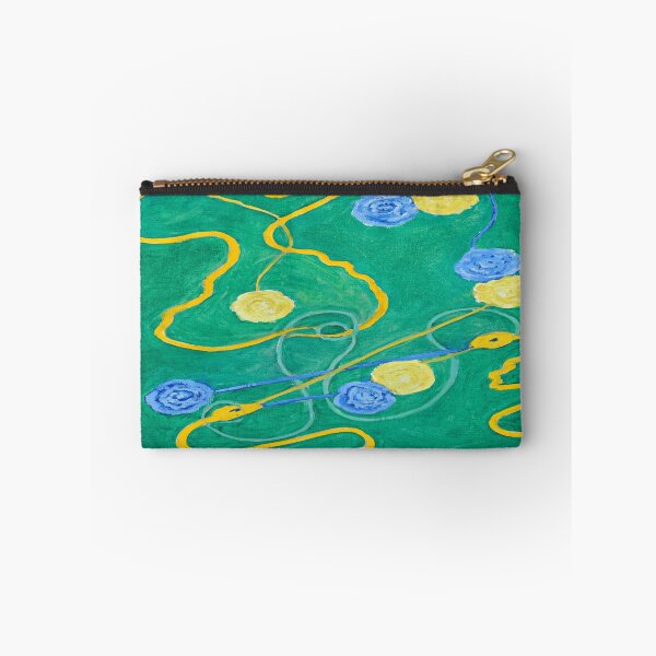 Item preview, Hilma Af Klint Chaos primordial, No.13, hilma af Klint abstract design, green yellow, blue designed and sold by Olivia-One.
