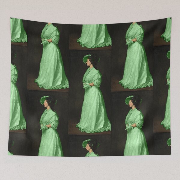 Item preview, Young Woman in Green -  designed and sold by Xernition.