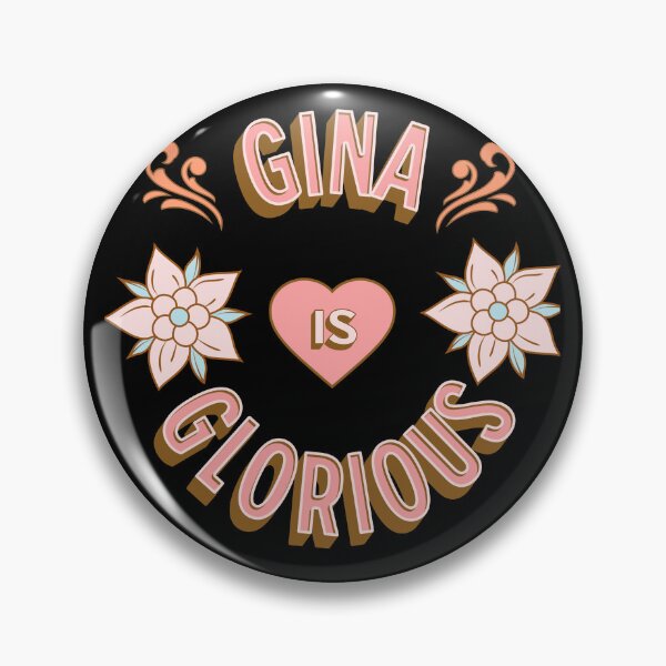Item preview, Gina is Glorious - First Names - Birthday Gifts - Alliteration Fans designed and sold by epicthoughts.