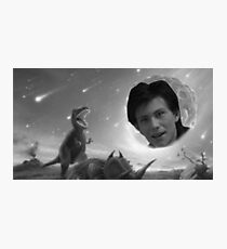 "Chaos is what killed the dinosaurs." Photographic Print
