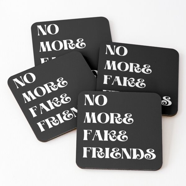 Item preview, No More Fake Friends  designed and sold by Thetruemo.