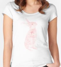Rabbit 07 Tailliertes Rundhals-Shirt
