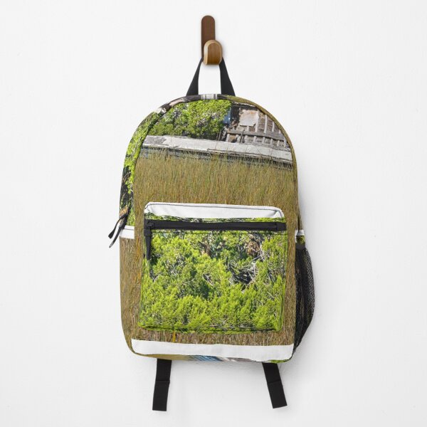 Item preview, Abandoned Boat In The Marsh designed and sold by LisaWootenPhoto.