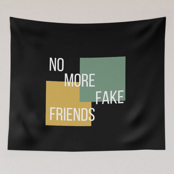 Item preview, No More Fake Friends  designed and sold by Thetruemo.