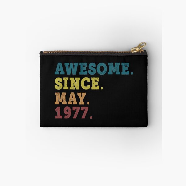 Item preview, Awesome Since May 1977 Retro Vintage 45th Birthday Gift designed and sold by designbychow.