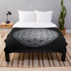 Heilige Einheit - Heilige Geometrie Fleecedecke