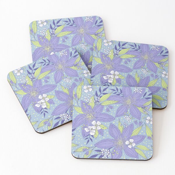 Item preview, Calming Clematis designed and sold by Jacqueline Hurd.