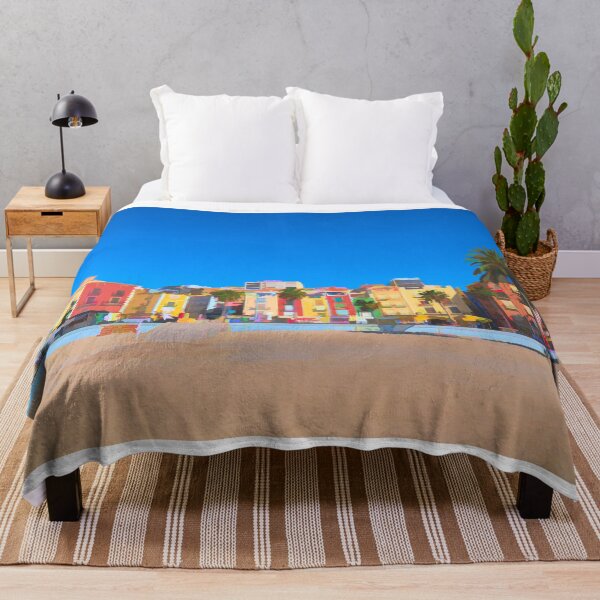 Item preview, Villajoyosa Spain Beautiful Colourful Houses Beach and Blue Sky designed and sold by acceleratorhams.