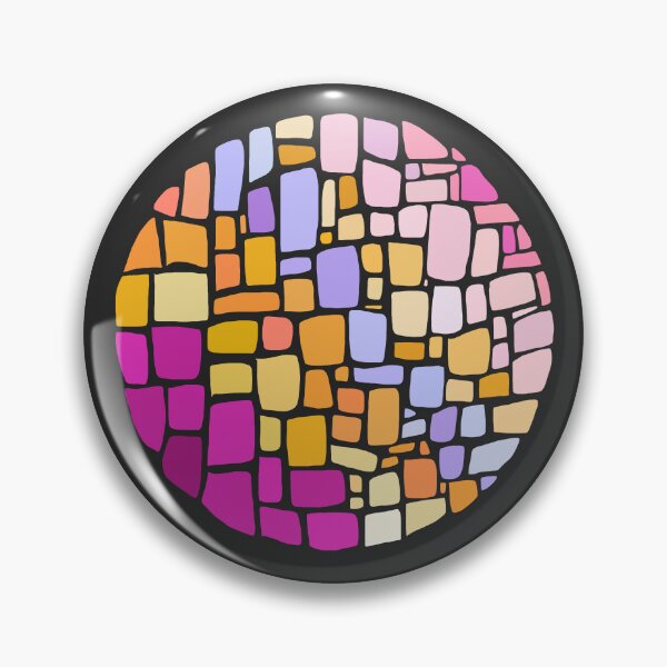 Item preview, Squared Irregular Tiles - Beet, Orange designed and sold by Chubuter.