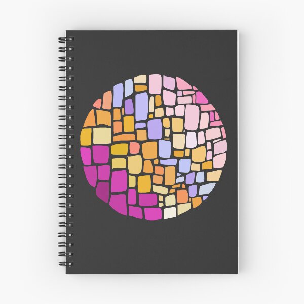 Item preview, Squared Irregular Tiles - Beet, Orange designed and sold by Chubuter.