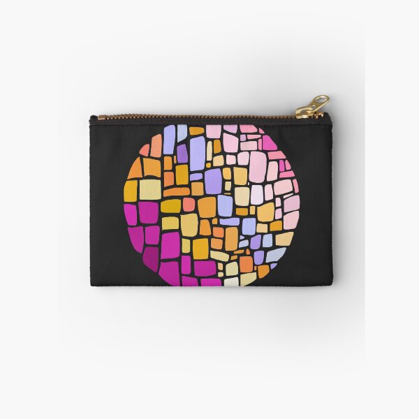 Item preview, Squared Irregular Tiles - Beet, Orange designed and sold by Chubuter.