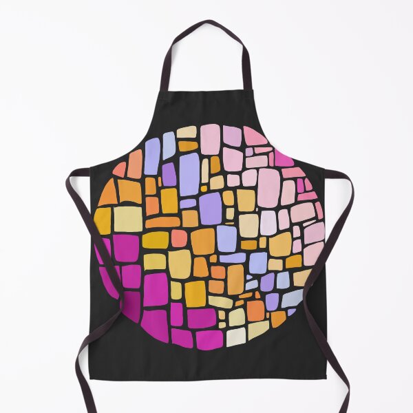 Item preview, Squared Irregular Tiles - Beet, Orange designed and sold by Chubuter.