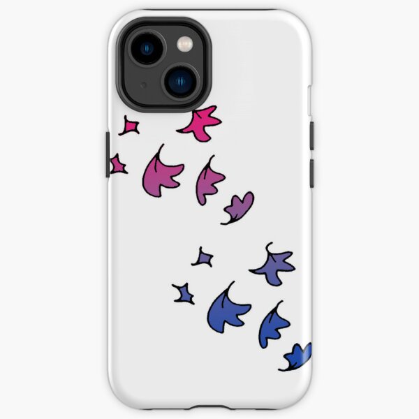 Bisexual Heartstopper leaves iPhone Tough Case