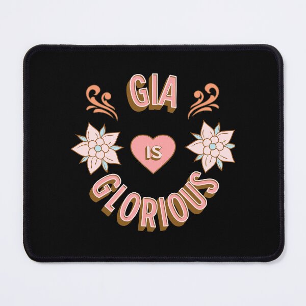 Item preview, Gia is Glorious - First Names - Birthday Gifts - Alliteration Fans designed and sold by epicthoughts.