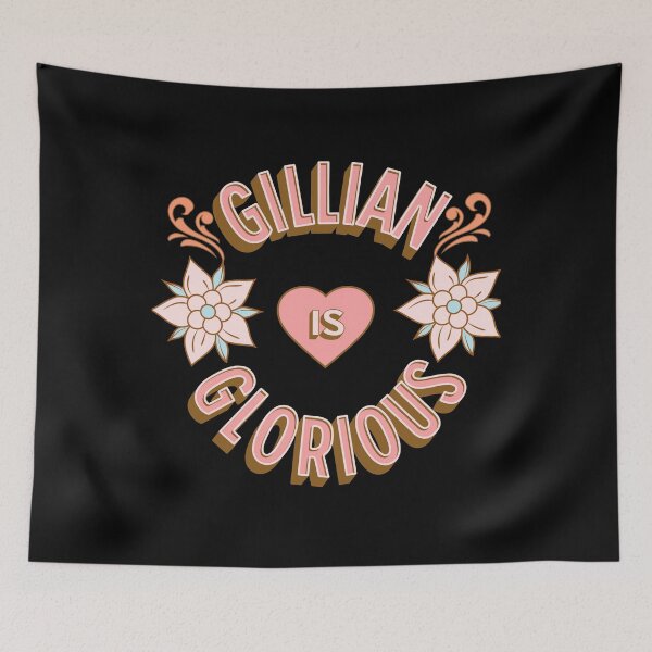 Item preview, Gillian is Glorious - First Names - Birthday Gifts - Alliteration Fans designed and sold by epicthoughts.