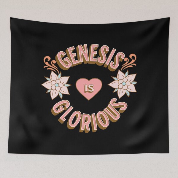 Item preview, Genesis is Glorious - First Names - Birthday Gifts - Alliteration Fans designed and sold by epicthoughts.