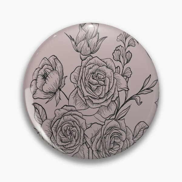 Item preview,    White Over Black White Over Black Abstract Line Art Flower Pattern -Emotional Abstract Flower ArtAbstract Line Art Flower Pattern -Emotional Abstract Flower Art designed and sold by the--best-art.