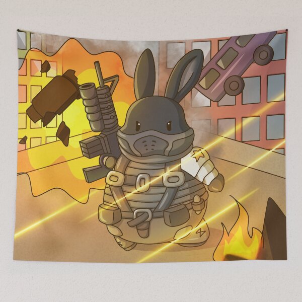 Item preview, Bucky the Bun designed and sold by Kyna Arts.