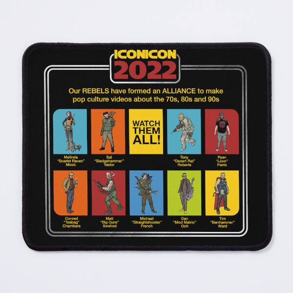 Item preview, Iconicon 2022 by Alex Sanchez designed and sold by RetroBlasting.