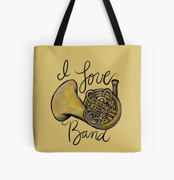 Item preview, I Love Band French Horn designed and sold by Boog Monst .