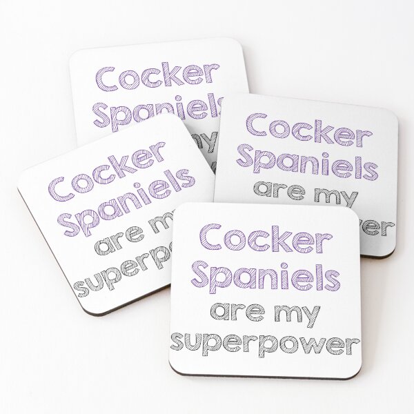 Item preview, Cocker spaniels are my superpower designed and sold by Alltooclose.