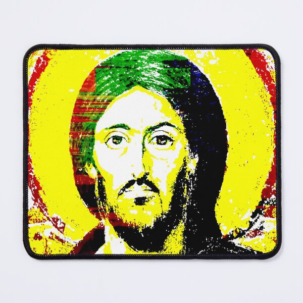 Item preview, Jesus Portrait Yellow designed and sold by OrthodoxLove.