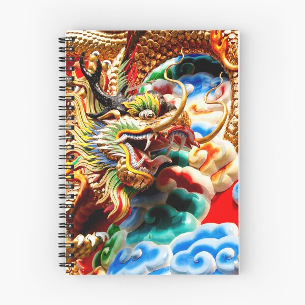 Item preview, Flying Dragon, Thai Dragon Temple, Mythological Art Print designed and sold by Amovar.