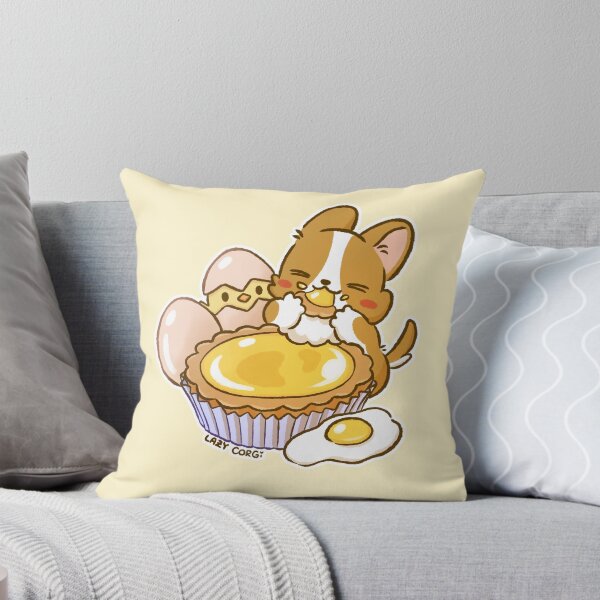 Item preview, Lazy Corgi - Egg Tart (Yellow) designed and sold by LazyCorgiHK.