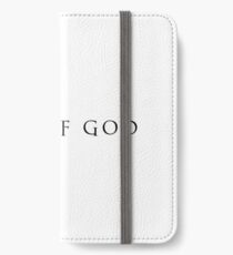 Angst vor Gott iPhone Flip-Case/Hülle/Klebefolie