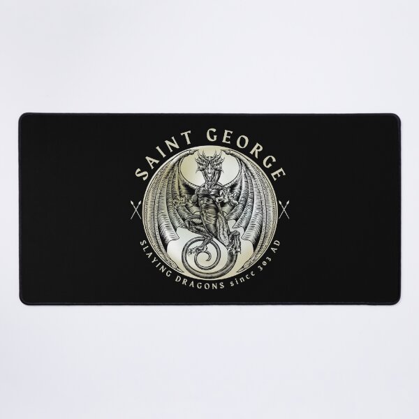 Item preview, Slaying Dragons 303 AD Cream Black designed and sold by Yiorgos Designs.