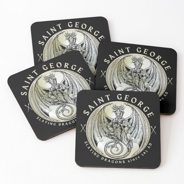 Item preview, Slaying Dragons 303 AD Cream Black designed and sold by Yiorgos Designs.