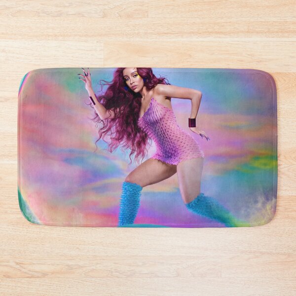 Item preview, Beauty Woman From Another Space - Aesthetic Minimalist Album Poster designed and sold by neegdalton.