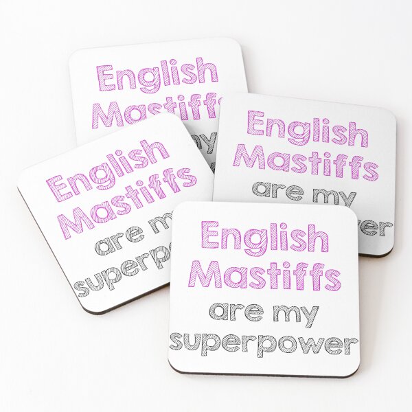 Item preview, English mastiffs are my superpower designed and sold by Alltooclose.