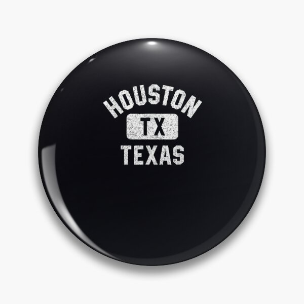 Item preview, Houston TX Texas Gym Style Distressed White Print designed and sold by DeannaMarks.