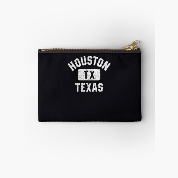 Artikelvorschau, Houston TX Texas Gym Style Distressed White Print entworfen und verkauft von DeannaMarks.