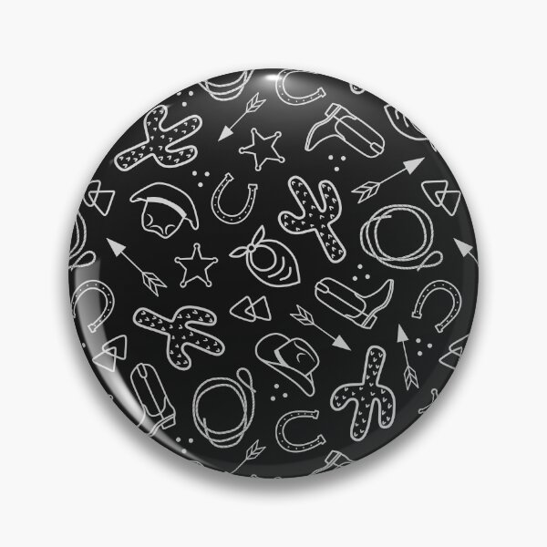 Item preview, Cowboys // Outline on Black designed and sold by The Wellington Boot.
