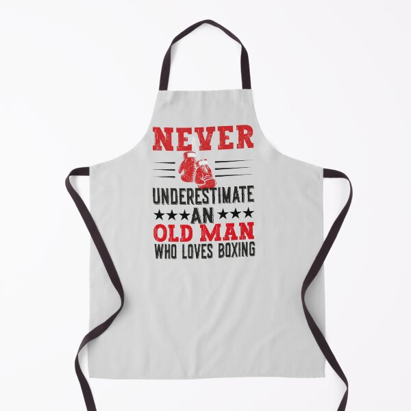 Item preview, never underestimate an old man who loves boxing designed and sold by NewAdventure.