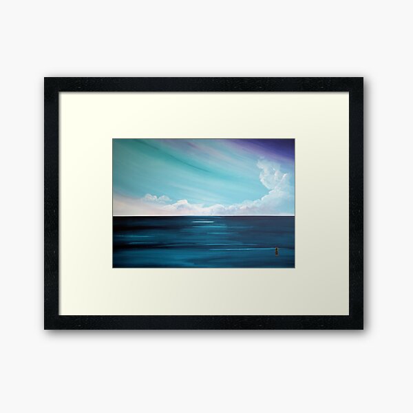 the Weatherman Framed Art Print