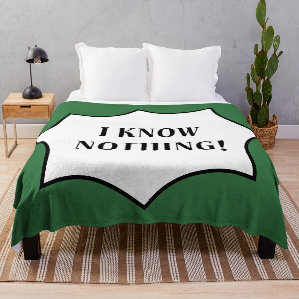 Item preview, I know nothing! designed and sold by jebi-garden.