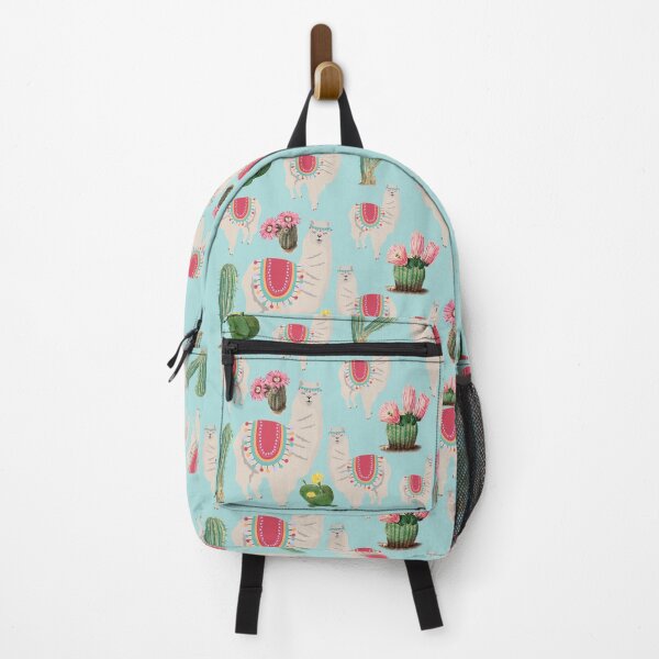 Item preview, Cute Fiesta Llama & Cactus Pattern designed and sold by idovedesign.