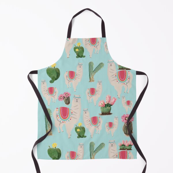 Item preview, Cute Fiesta Llama & Cactus Pattern designed and sold by idovedesign.