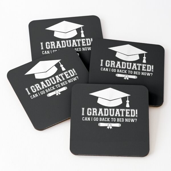 Item preview, I Graduated Can I Go Back To Bed Now Graduation Senior designed and sold by DeannaMarks.