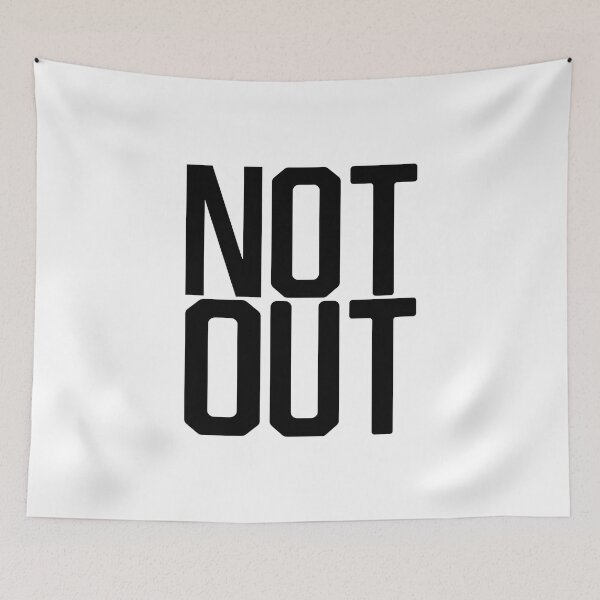 Item preview, NOT OUT (WHITE/BG) designed and sold by CreaterB.