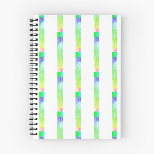 Item preview, White and rainbow vertical striped | colored pencils drawing stripes designed and sold by lausn.