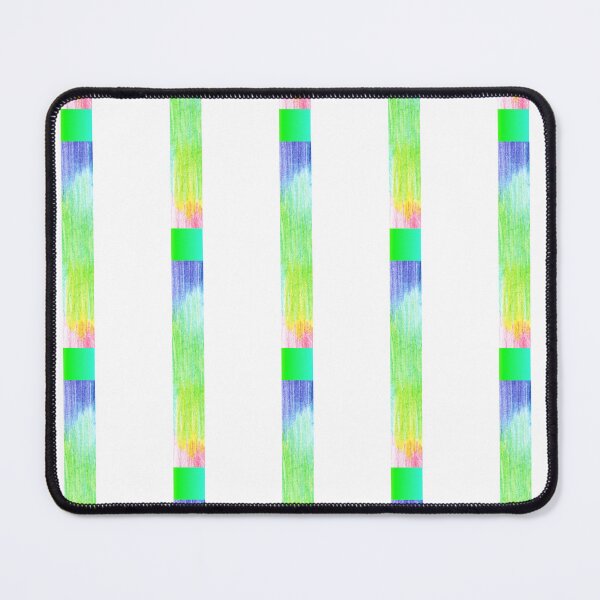 Item preview, White and rainbow vertical striped | colored pencils drawing stripes designed and sold by lausn.