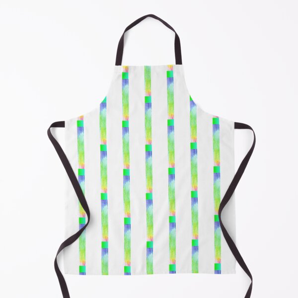 Item preview, White and rainbow vertical striped | colored pencils drawing stripes designed and sold by lausn.