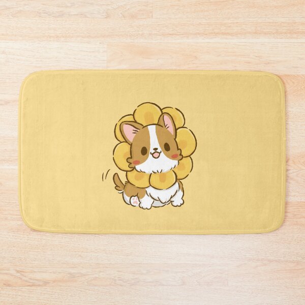 Item preview, Lazy Corgi - Sun Flower (Yellow) designed and sold by LazyCorgiHK.