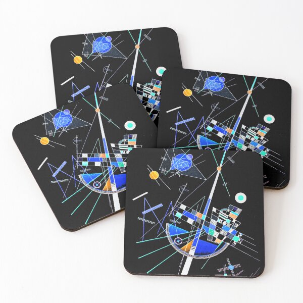 Item preview, HD Altered Art: Kandinsky Delicate Tension designed and sold by Go Logo Designs.