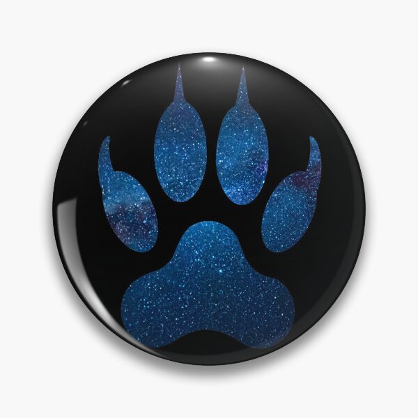 Item preview, Wolf Paw Deep Blue Galaxy designed and sold by MMwolfdogden.